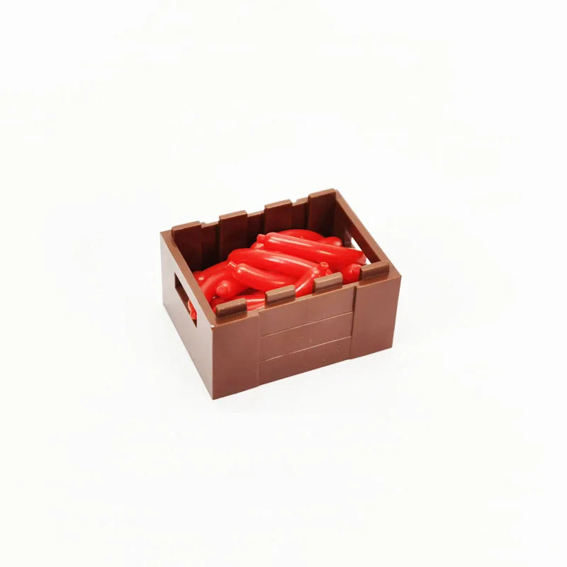 basket and sausage - Build Your Own Toys & Colors Grocery Store | GadWitch Toys
