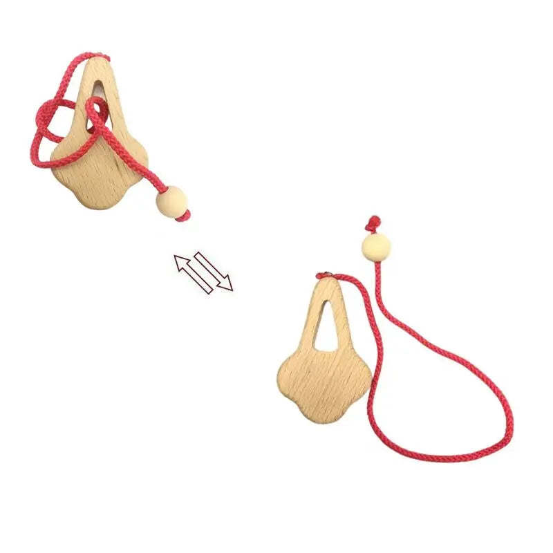 bell red Train Your Brain with Rope Puzzles – Shop Now! | GadWitch Toys