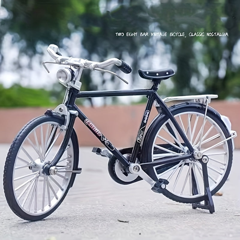 black 1:10 Scale DIY Bicycle Model – Perfect Gift Idea | GadWitch Toys