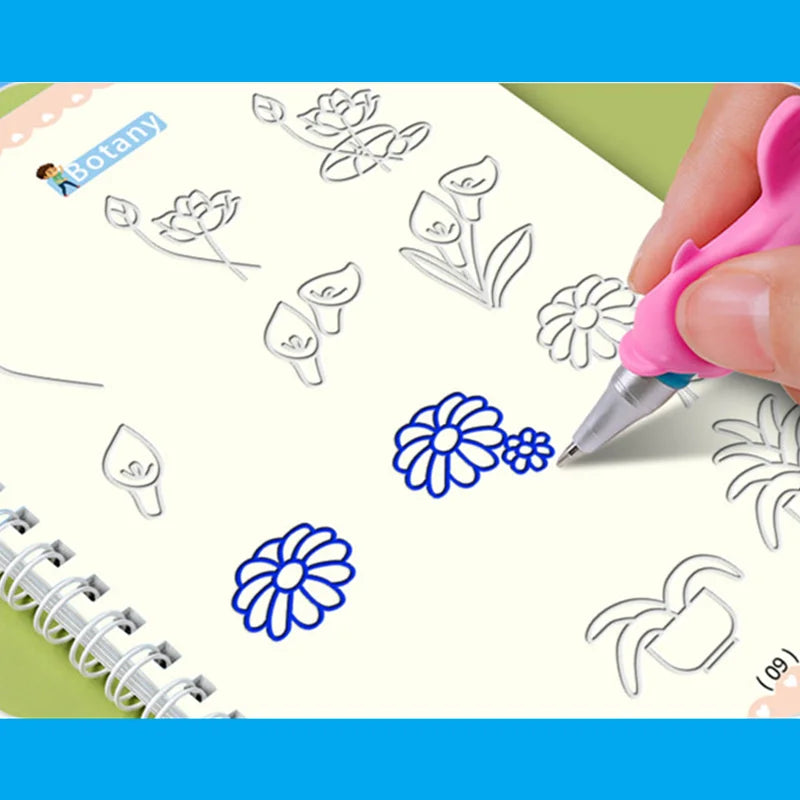 book content - Teach Handwriting with Reusable Copybooks for Ages 3-8 | GadWitch Toys