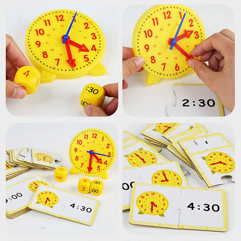 clock with movable hands