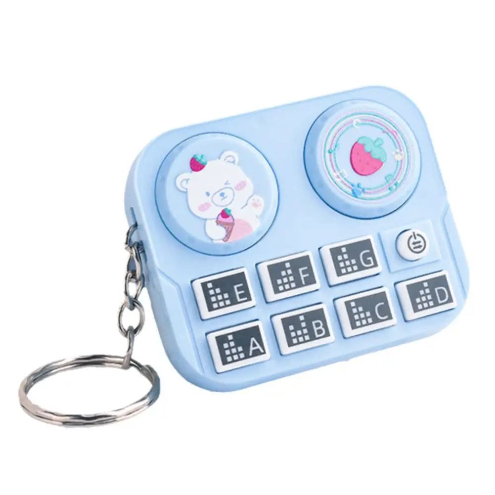 cool for car keys - Beats Music Keychain – Mini DJ Turntable Gift | GadWitch Toys
