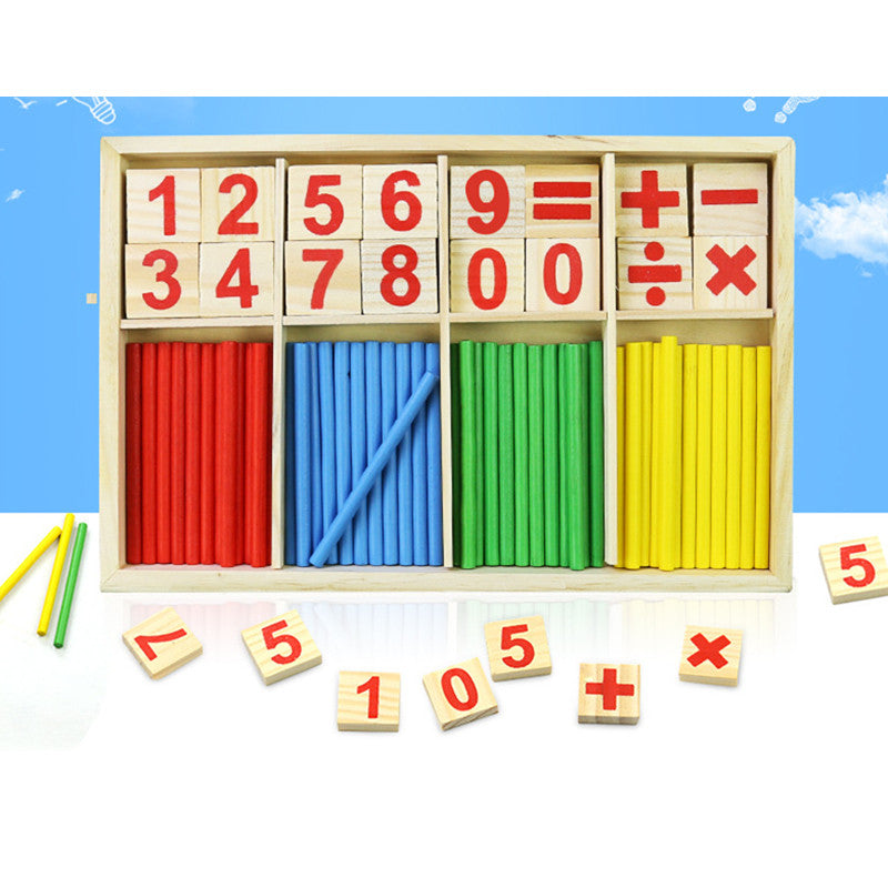Counting Count - Wood Sticks Math Playground math | Montessori Method | GadWitch Toys