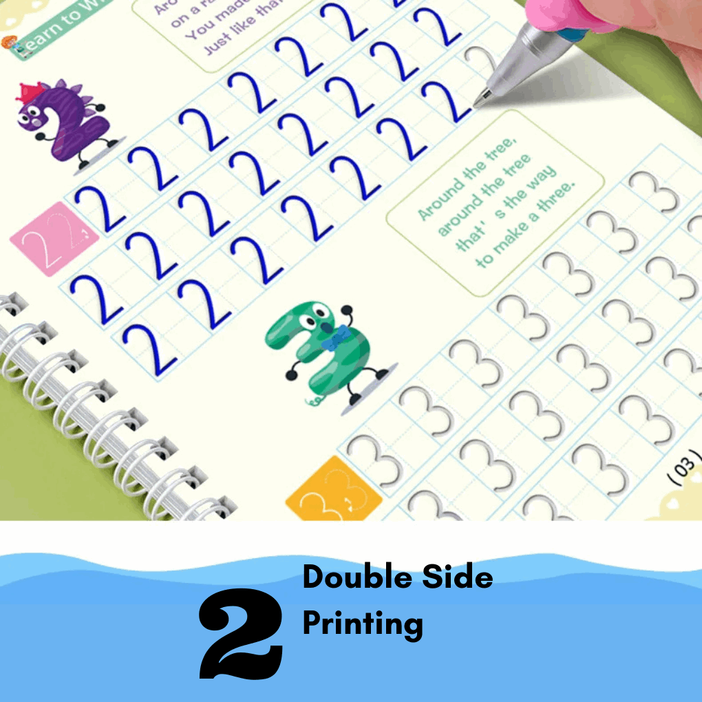 handwriting letters - Teach Handwriting with Reusable Copybooks for Ages 3-8 | GadWitch Toys