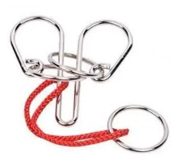 iron ring red Train Your Brain with Rope Puzzles – Shop Now! | GadWitch Toys