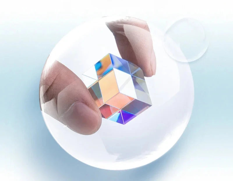 Light Reflection through a Prism - Prisma Light Dispersion Cube | STEM Optics physics Toy | GadWitch Toys