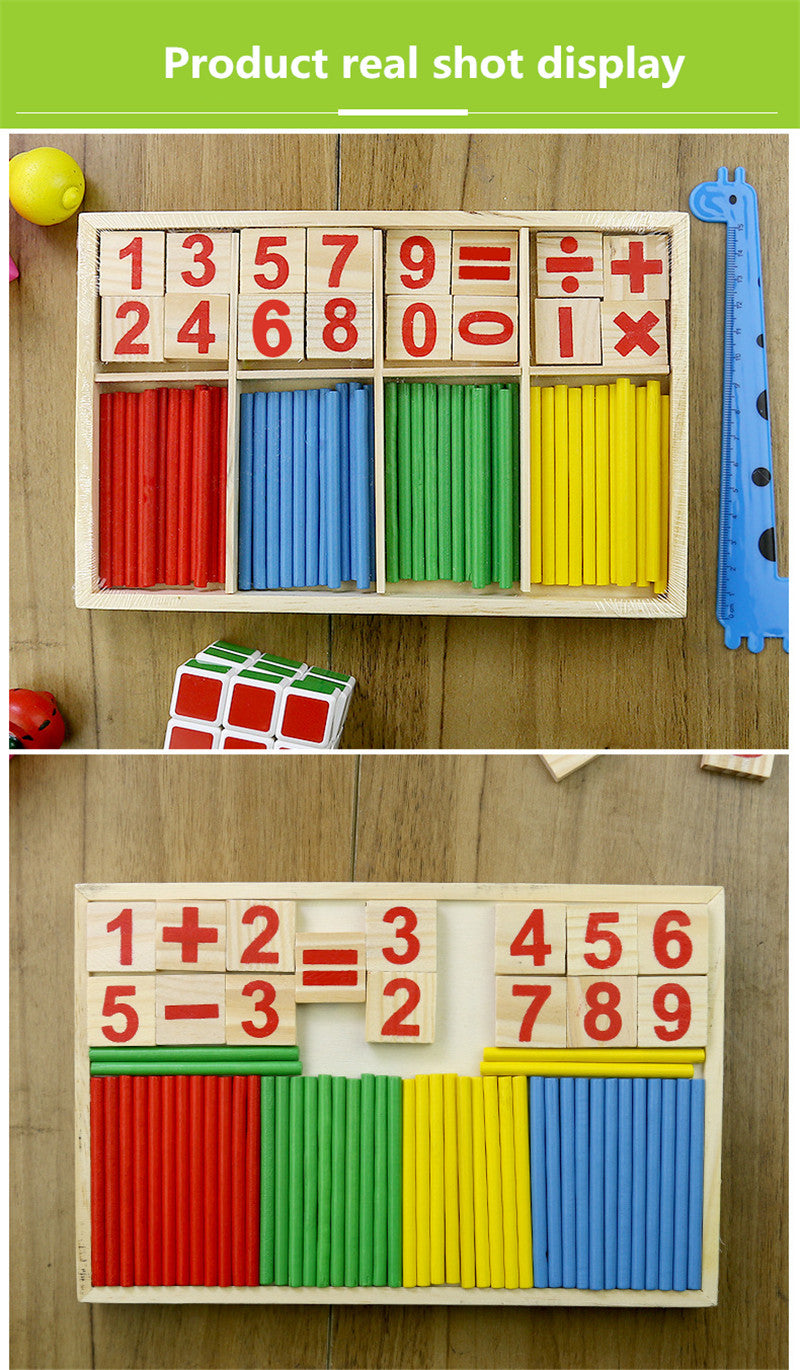 m ath - Wood Sticks Math Playground math | Montessori Method | GadWitch Toys