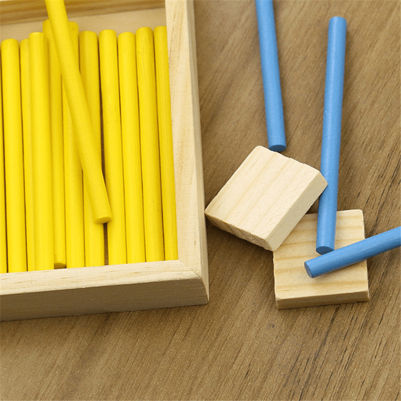 Math with Math - Wood Sticks Math Playground math | Montessori Method | GadWitch Toys