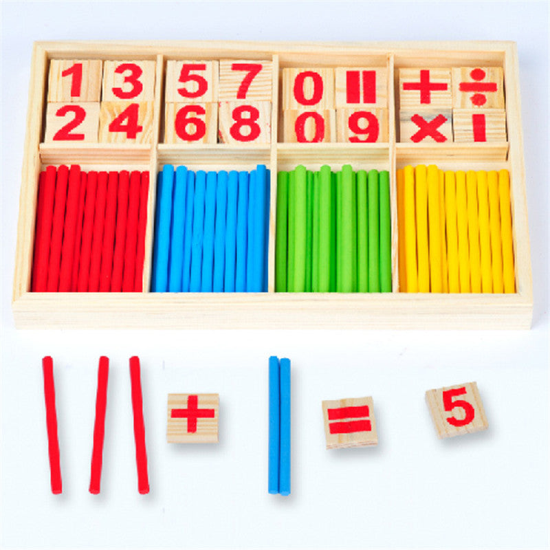 Multi Plication - Wood Sticks Math Playground math | Montessori Method | GadWitch Toys