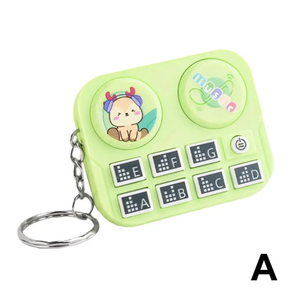 musical dj key chain