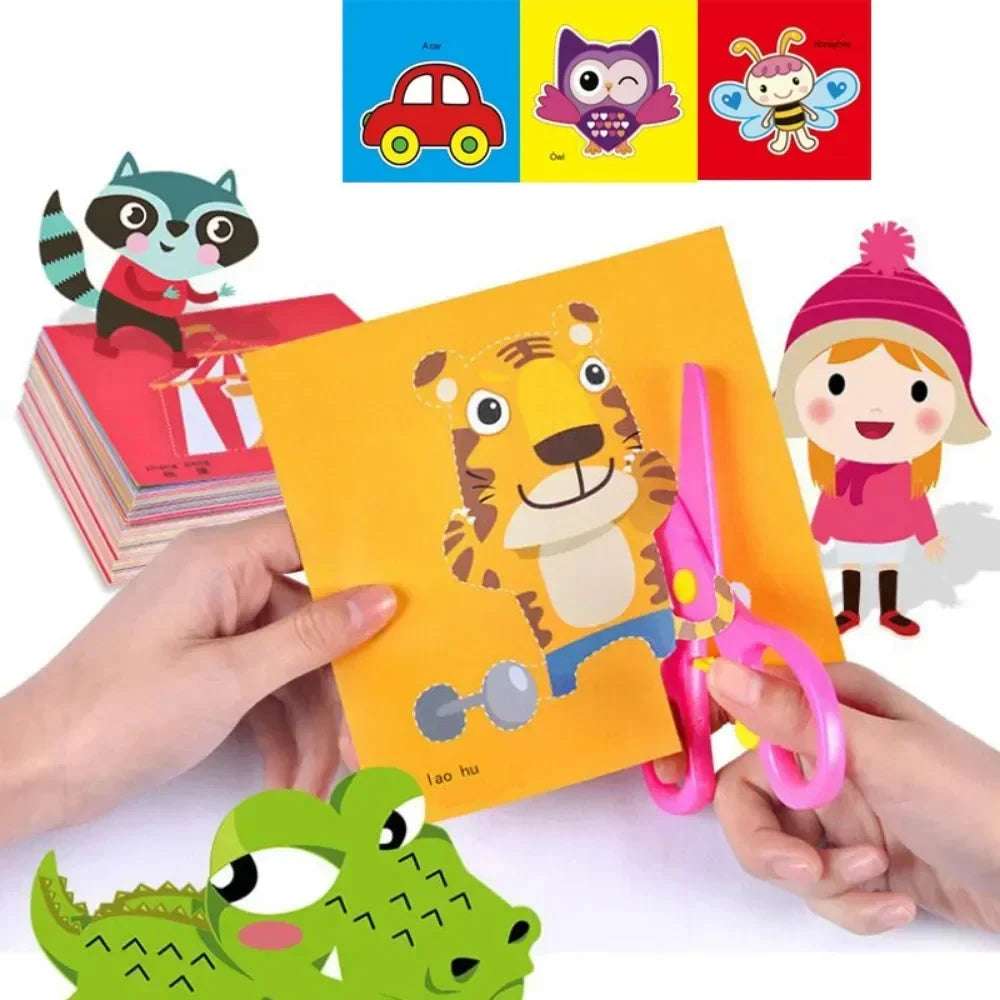 Paper Craft DIY Book | Amazing Paper Toys & Safe Scissor | GadWitch Toys