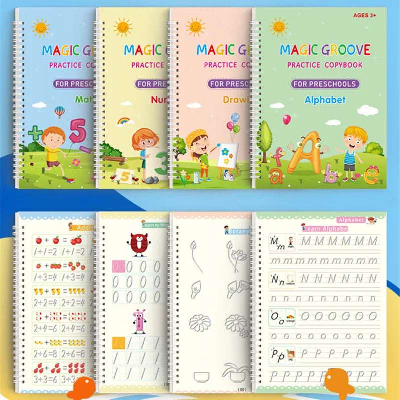 pre schooling - Teach Handwriting with Reusable Copybooks for Ages 3-8 | GadWitch Toys