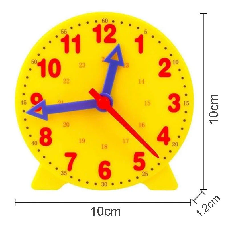 size of Telling Time Clock for Kids | Learn Time | GadWitch Toys