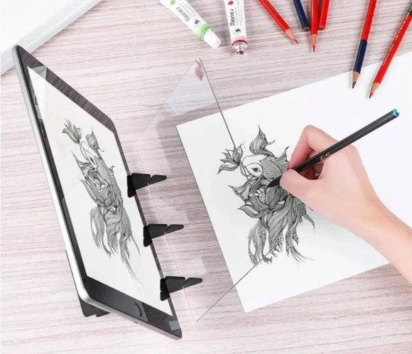sketch pads - Master the Art of Drawing: Drawing Painting Sketching Optical Projection Board - GadWitch Toy Store