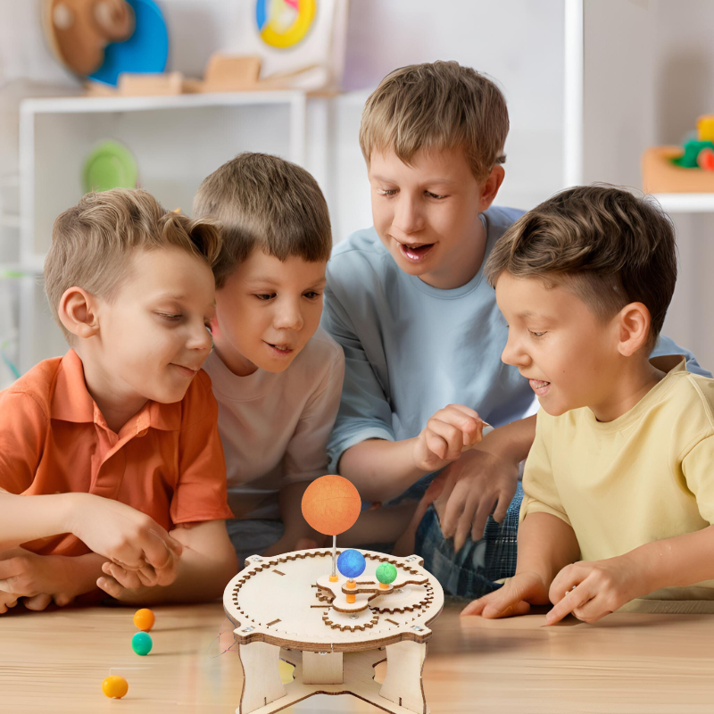 Solar System - Kids - Lunar eclipse - STEM Science Project Kits | Solar System Science Model | GadWitch Toys