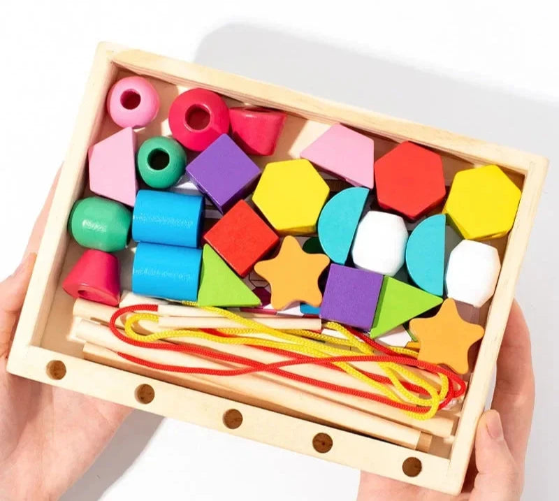 Sorting Colours - Wooden Stacking colors shapes | Educational Blocks | GadWitch Toys