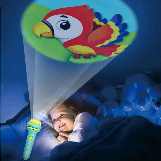 Tell bedtime story with Flashlight Projector - GadWitch Toys