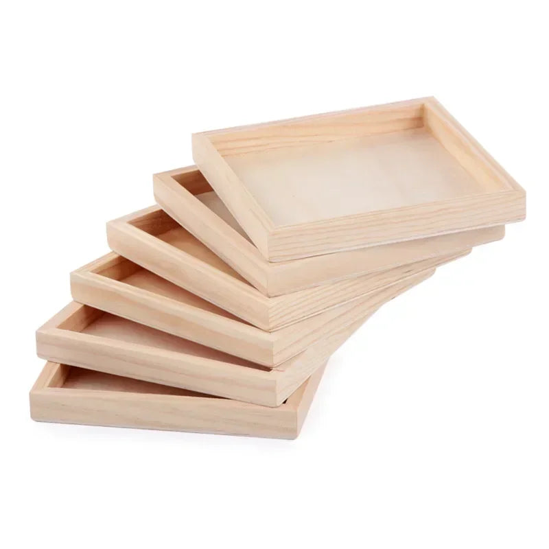 Tray- Block Jigsaw - Block Puzzle: Toddlers 3d toy cube | block wood puzzle | GadWitch Toys
