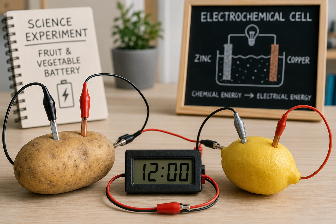 How Do Fruit and Vegetable Batteries Work? A Hands-On Electricity Experiment