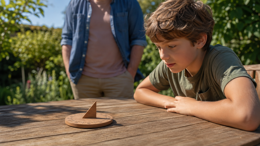 How Does a Sundial Work? An Earth Rotation and Shadow Experiment for Kids