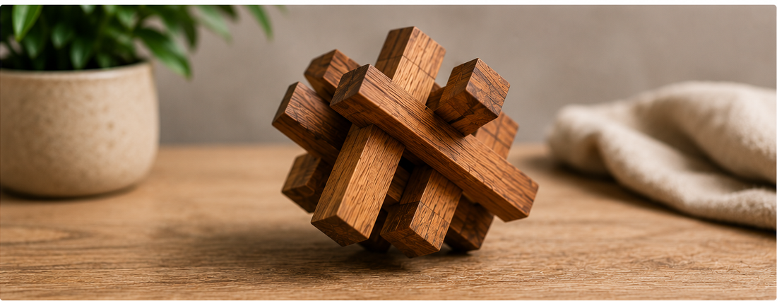 What Is a Wooden Burr Puzzle? How Interlocking Puzzles Challenge Your Brain