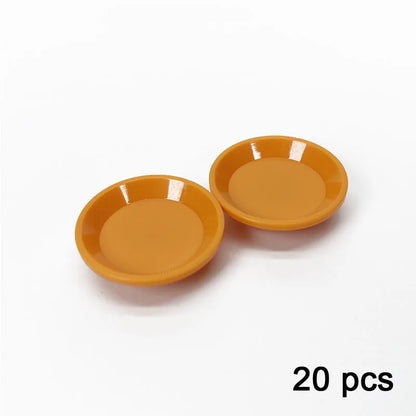 10 pcs disk orange - Build Your Own Toys & Colors Grocery Store | GadWitch Toys