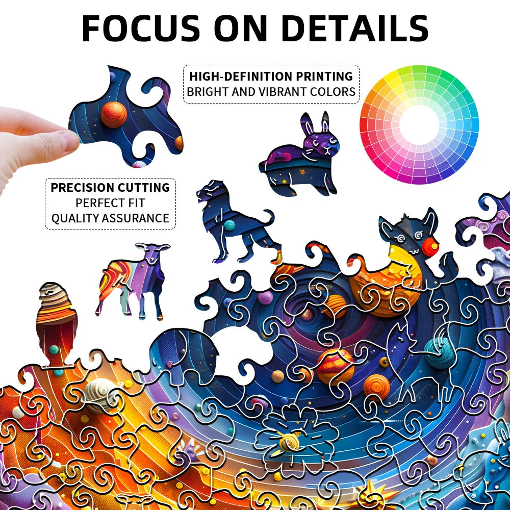 3d wooden - Jigsaw Planet: Unique Wooden Space Puzzles & Gifts | GadWitch Toys
