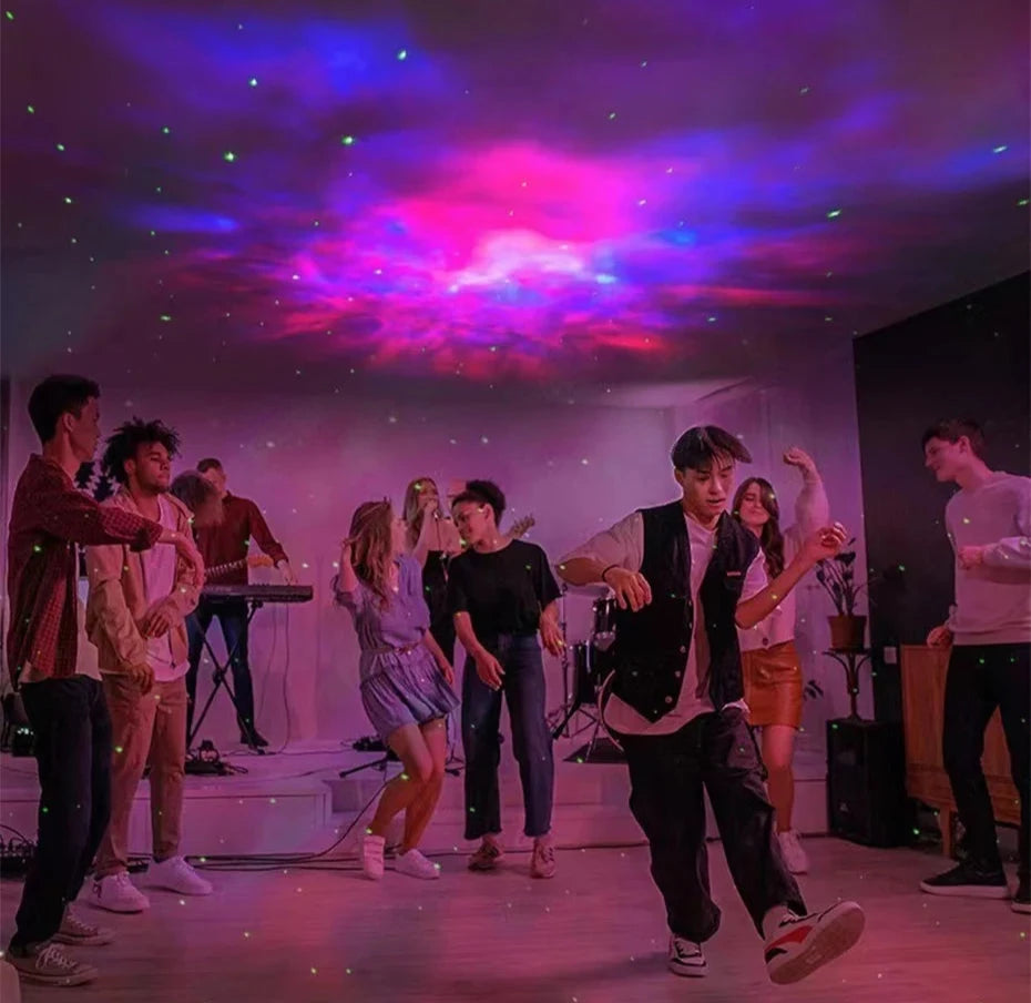 Aurora Light - Starry Galaxy Projector: Light projecting home design