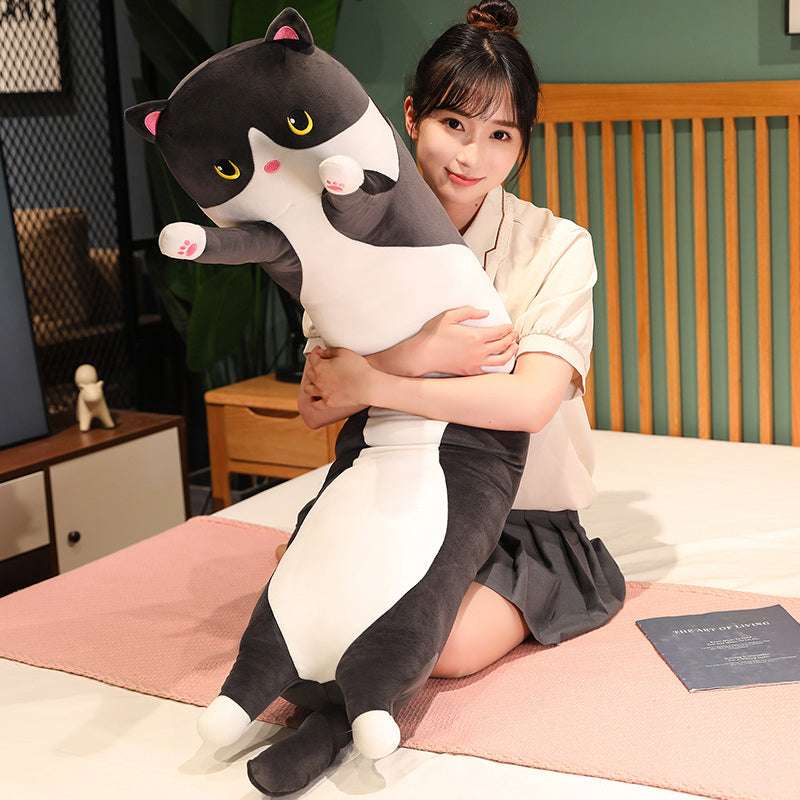 BIG PILLOW VAT  - Biggest Cat and Meow | Long Cat Sleeping Pillow | GadWitch Toy store