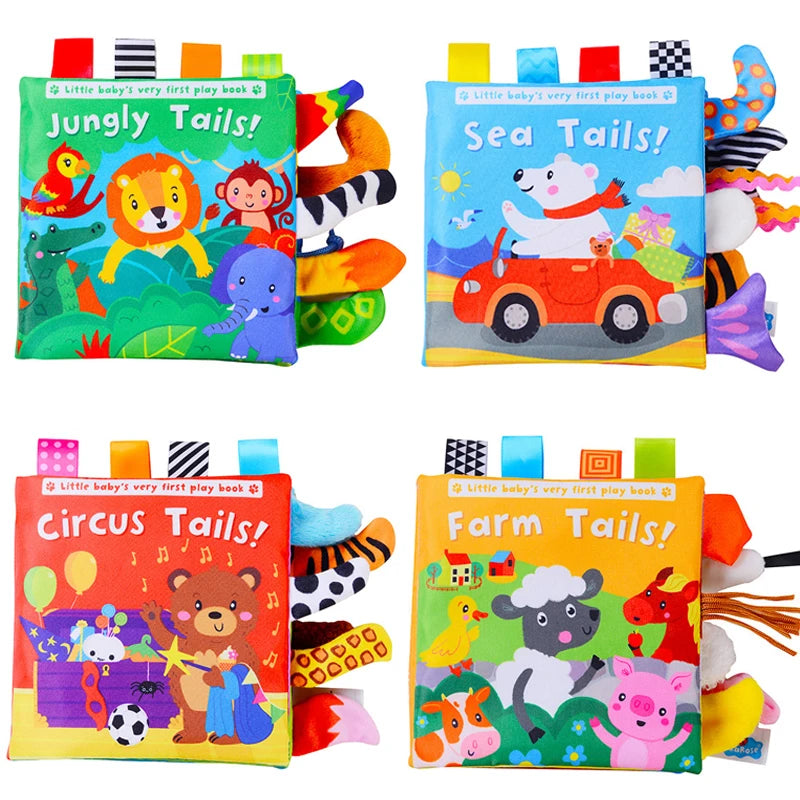 Best Touchy Books for Infant Learning – Soft & Safe! | GadWitch Toys