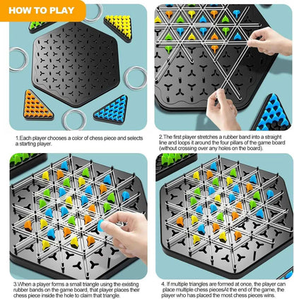 Chess Geometry - Triangle Chess Game - Fun strategic game for Families | GadWitch Toys