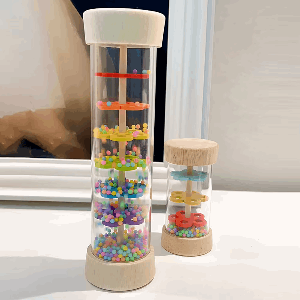 Details of Rain Maker Wood Sensory Toy for Babies | Sounding Toy - GadWitch Toys