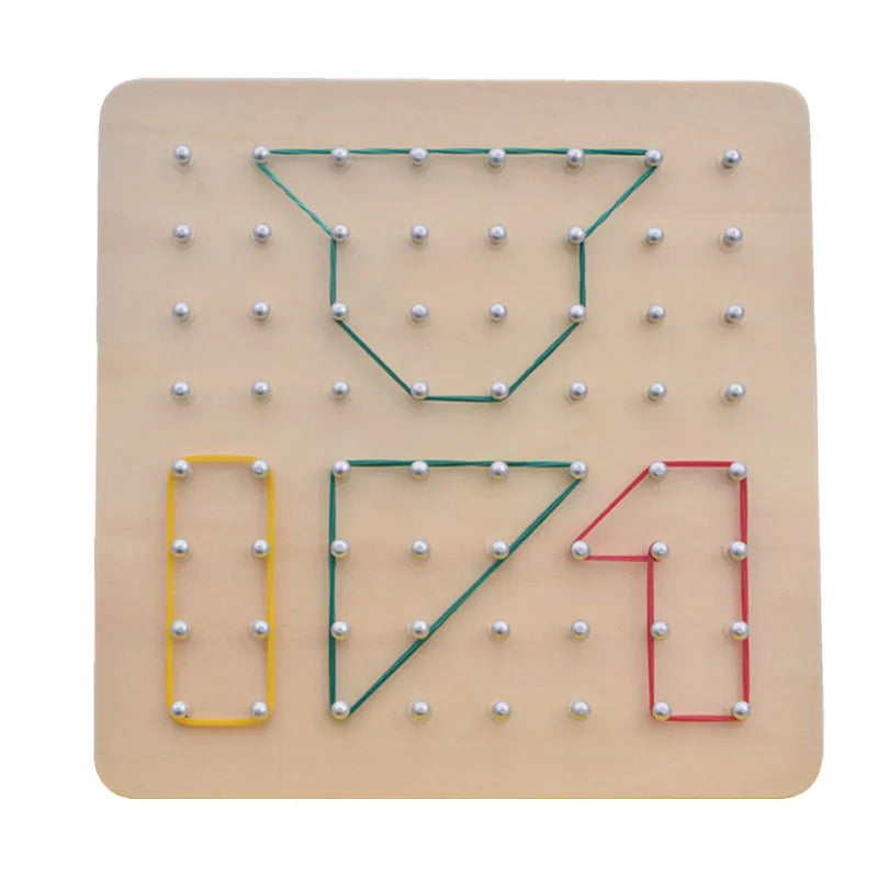 Details of Shapes of Montessori Geo Pattern Shape Band Toys - GadWitch Toys