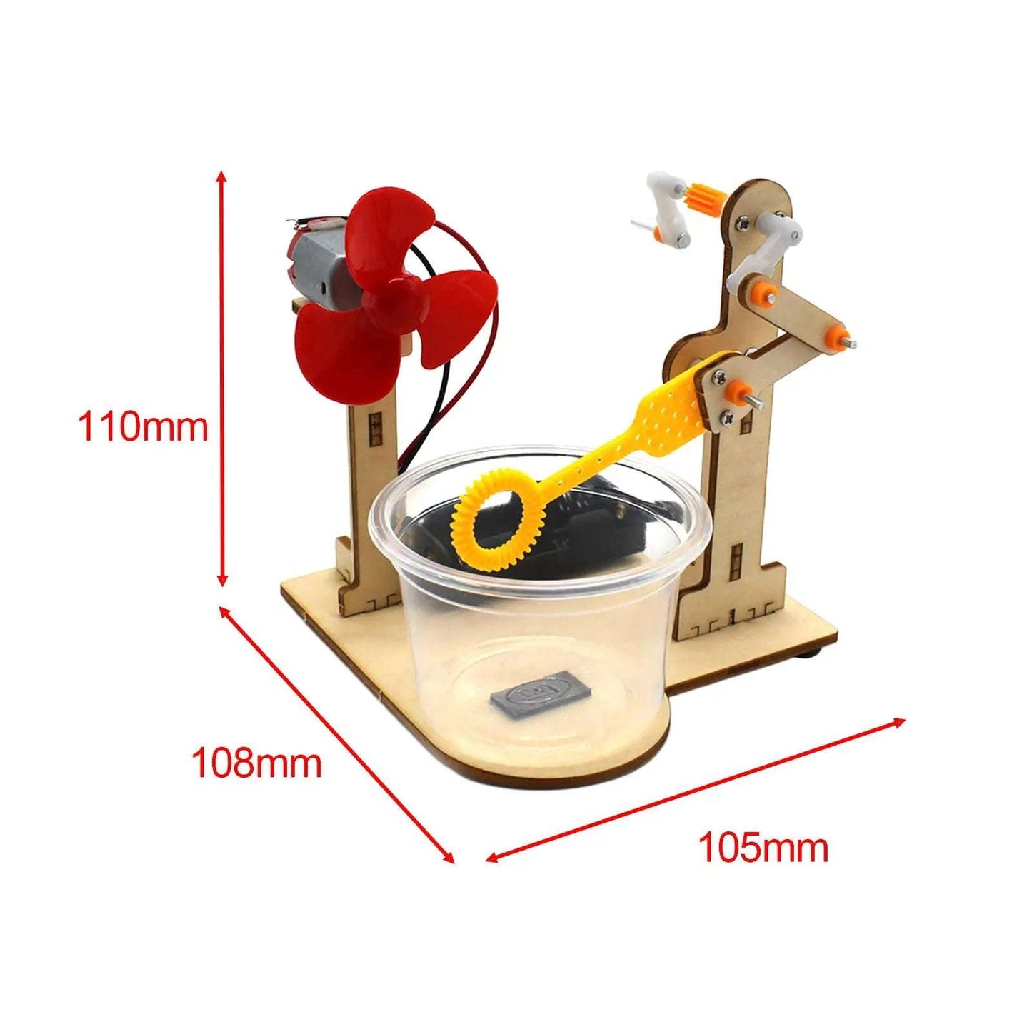 Dimensions of Technology Project - Blowing Bubble Machine Project | STEM teach with tech | GadWitch Toys