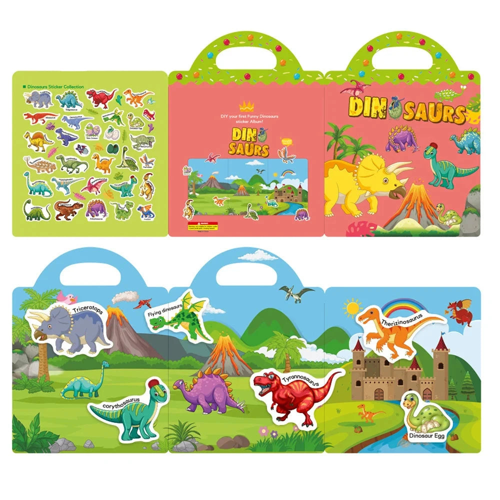 Dinosaurs - stickers images - My Sticker Books | Amazing Friends Stickers Images | GadWitch Toys
