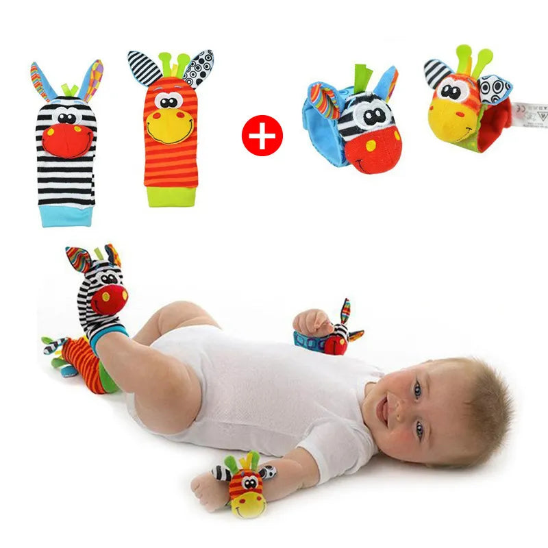 Discover Foot Finders: Sensory Rattle Socks for Babies! | GadWitch Toys