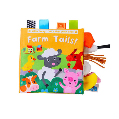 Farm Tails Best Touchy Books for Infant Learning – Soft & Safe! | GadWitch Toys