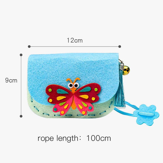 Felt Tote Bag Size - Kids Felt Tote Bag | Arts & Craft Fun Kits for Toddlers | GadWitch Toys