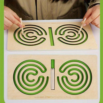 Green - Brain Training - Left and Right Game for Brain | hand eye coordination | GadWitch Toys