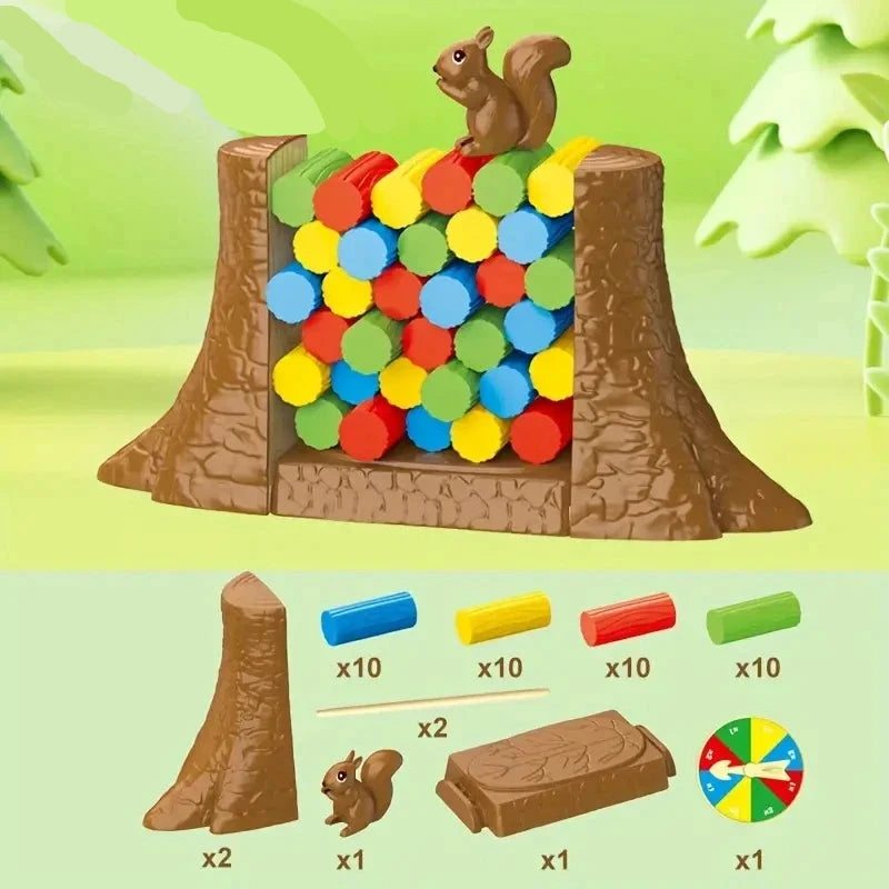 Guardian Game - Save The Collapsing Squirrel – Family Strategy Fun Game | GadWitch Toys