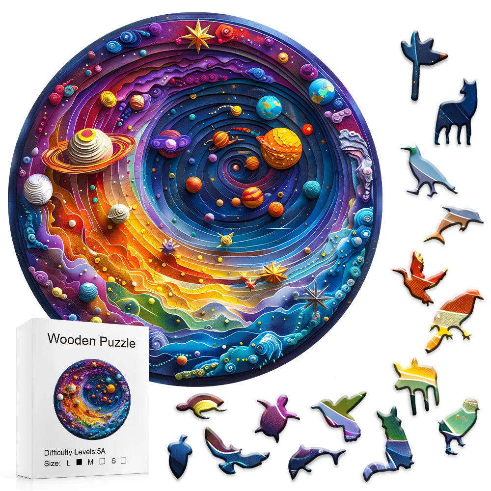 Jigsaw Planet: Unique Wooden Space Puzzles & Gifts | GadWitch Toys