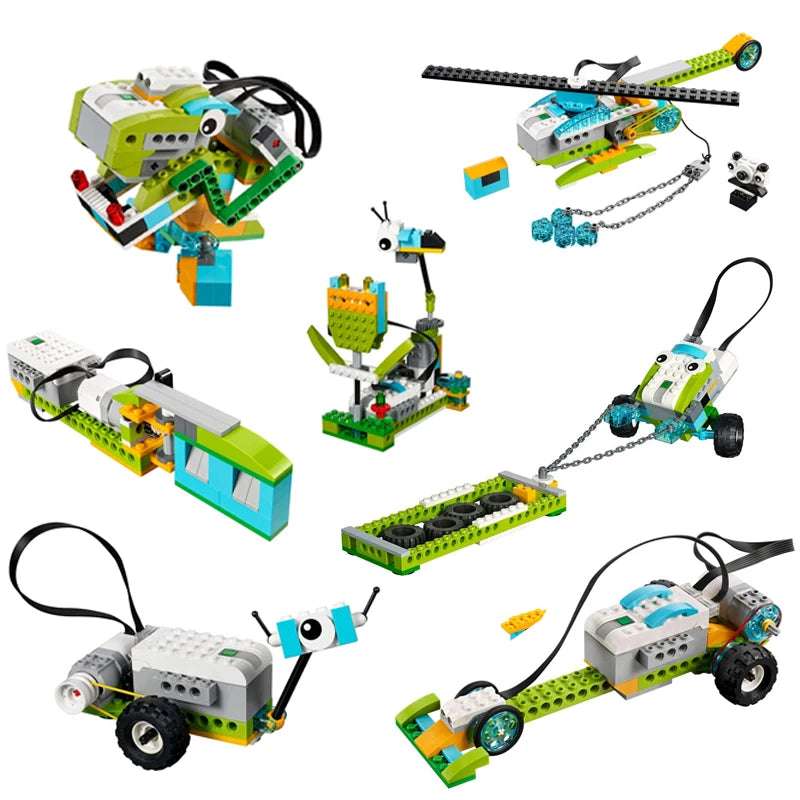 Lego 2.0 Inspired - STEM First Robots | 280-Piece DIY WeDo 2.0 for Students | GadWitch Toys
