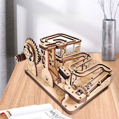 Marble Raceway 3D Puzzle – Fun DIY Wooden Maze Kit | GadWitch Toys