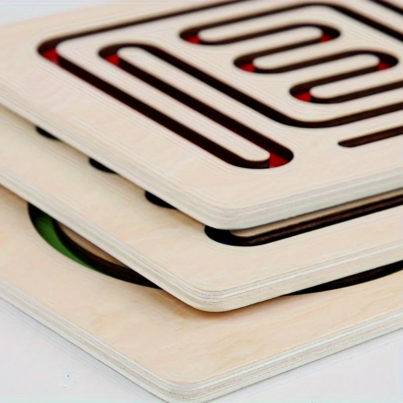 Montessori Wood - Game for Brain - Left and Right Game for Brain | hand eye coordination | GadWitch Toys