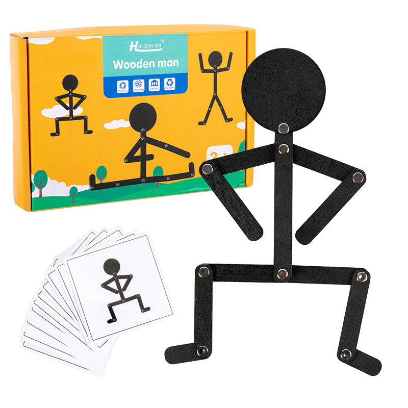 Montessori Wooden Body Puzzle for Toddlers’ Skill Growth | GadWitch Toys