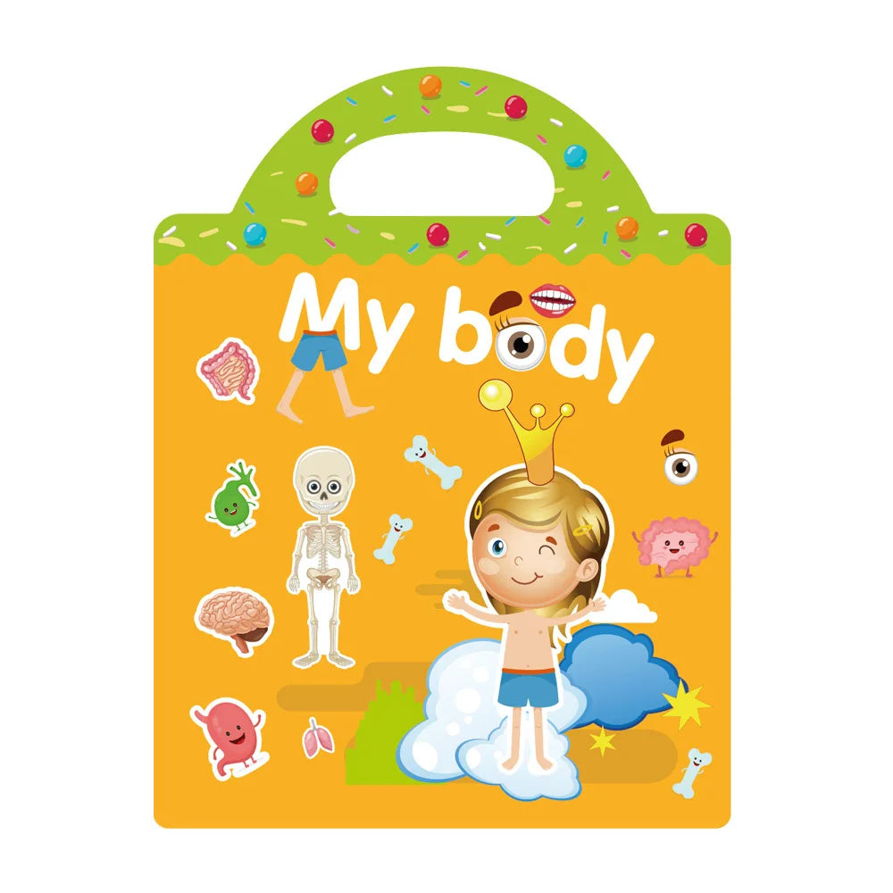 My Body - Sticker King - My Sticker Books | Amazing Friends Stickers Images | GadWitch Toys