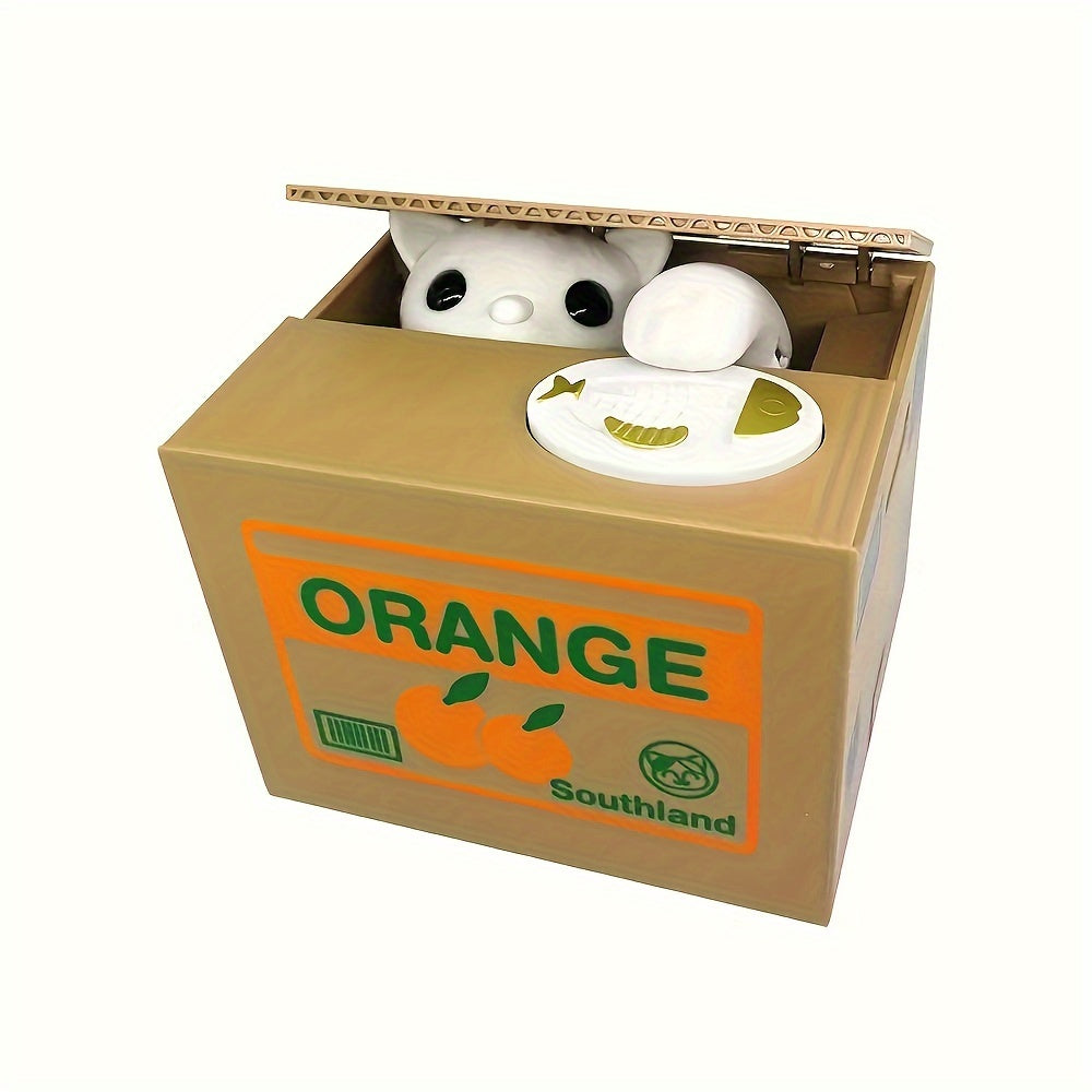 Orange Cat - Money Tips - Panda & Cat Stealing Coins | Fun Saving Money Piggy Bank | GadWitch Toys