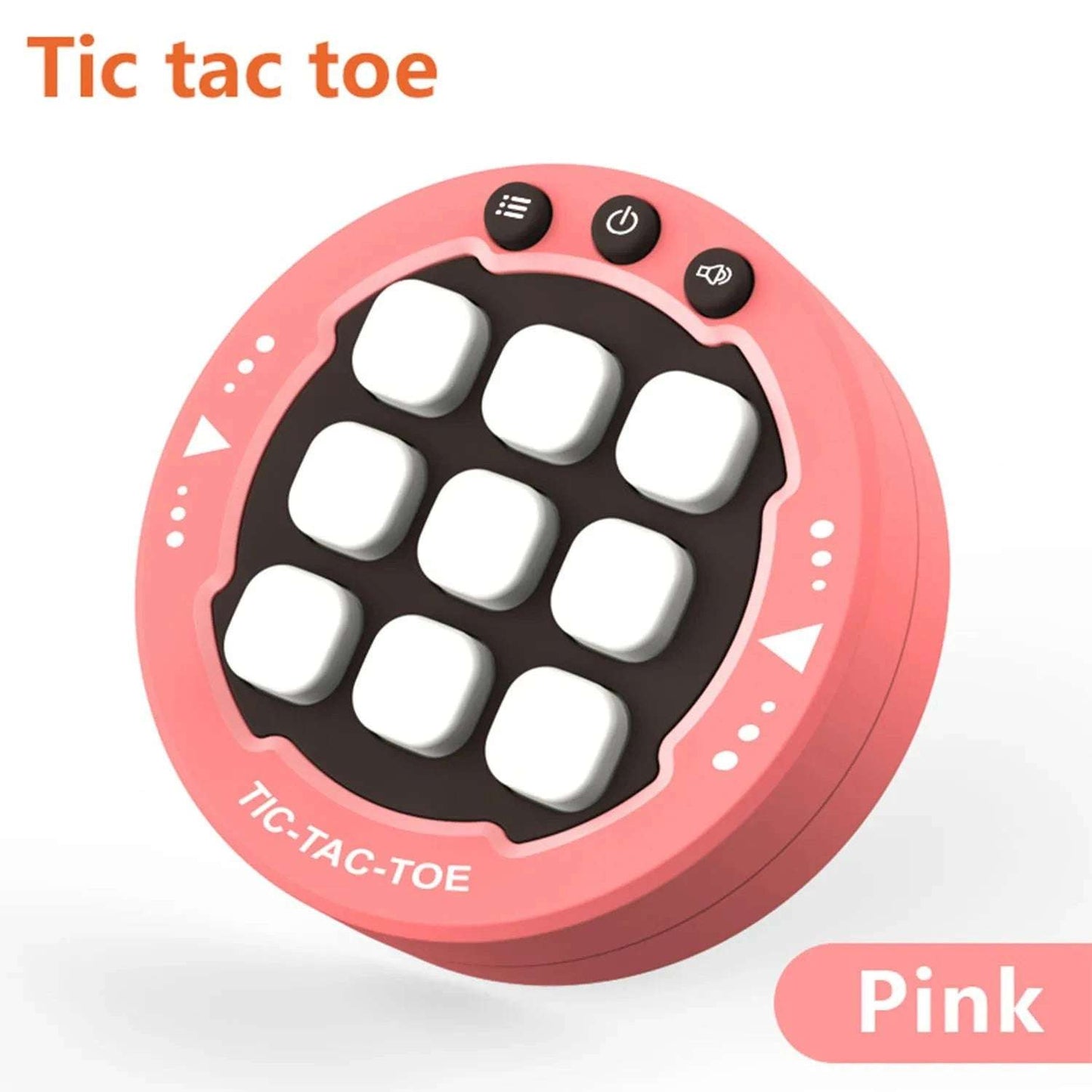 Pink - Portable Electronic Tic Tac Toe Game | Fun for All Ages | GadWitch Toys