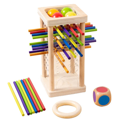 🧩 Colorful Wooden Tower Stacking Game – Play, Learn & Grow with Every Move!