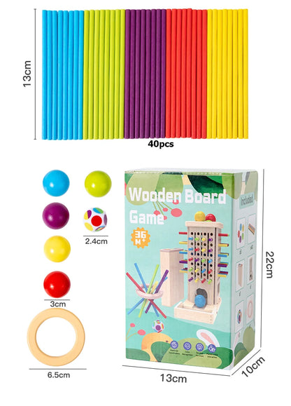 🧩 Colorful Wooden Tower Stacking Game – Play, Learn & Grow with Every Move!